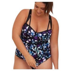NWT torrid curve one piece colorful bodysuit size 4X